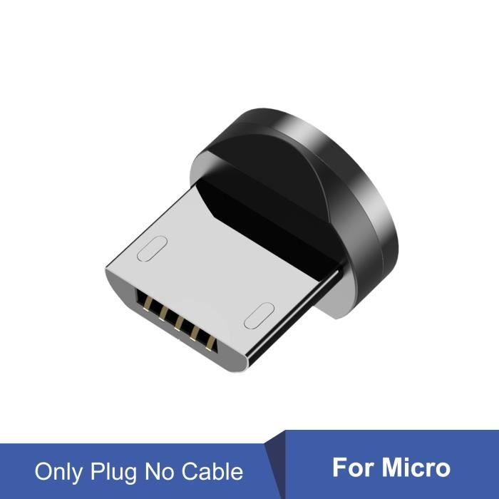Only Micro Plug-2m -Câble magnétique USB type C,prise aimantée,cordon à ...