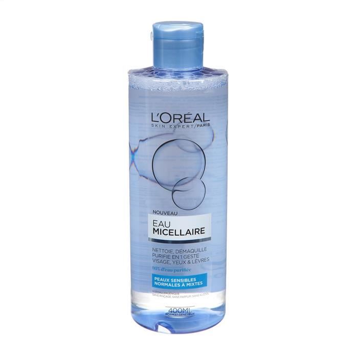 Loreal Eau Micellaire Pour Peaux Normales à Mixtes 400 Ml