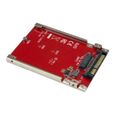 StarTech.com M.2 Drive to U.2 (SFF-8639) Host Adapter for M.2 PCIe NVMe SSDs Adaptateur d'interface M.2 M.2 Card U.2 rouge-1