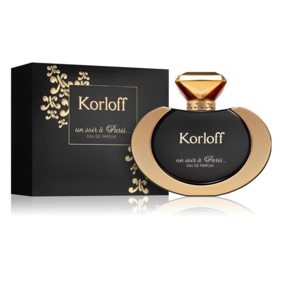 Korloff un soir a Paris eau de parfum femme 100ml Cdiscount Au