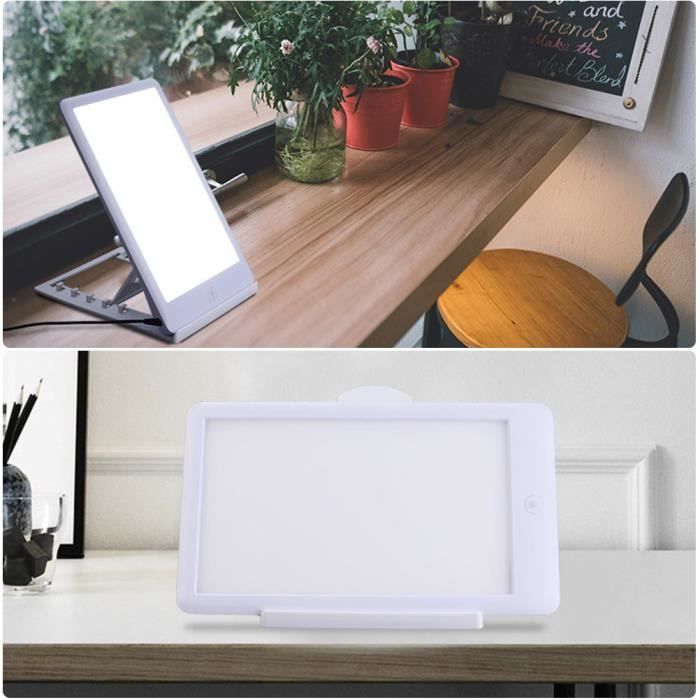 Lampe De Luminothérapie 39600 Lux – 3 Modes Couleur, 10 Niveaux Luminosité, Pour Dépression Saisonnière