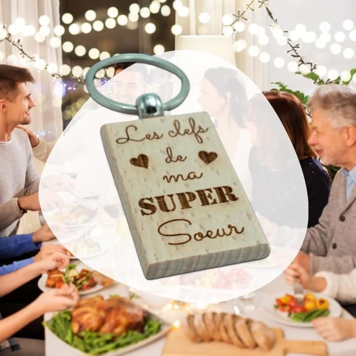 Planche à Découper Cadeau Belle-Sœur – 'Tout Est Meilleur Quand Belle-Sœur Cuisine' – Idée Cadeau Original
