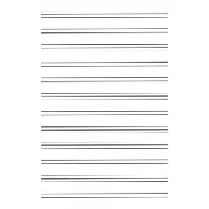 Cahier de musique pour violon: Grand format avec partitions vierges et  portées pour écrire ses compositions musicales, 21,6 x 27,9 cm