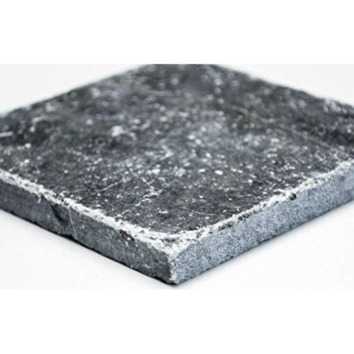 Carreau de Marbre Dark Emperador 61x61x1 cm Adouci | Leroy Merlin