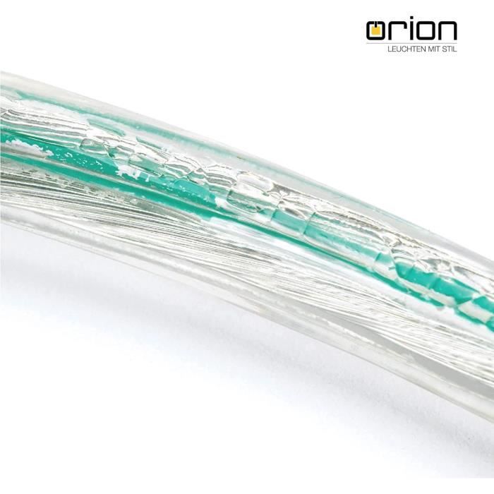 Câble électrique 3 fils en plastique transparent 3 x 0,75 mm2.[D6337