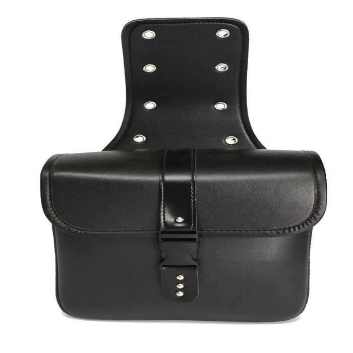 Sacoches Moto Cuir Véritable Universelles - 2 Pièces - Marron - PARRYS LEATHER WORLD