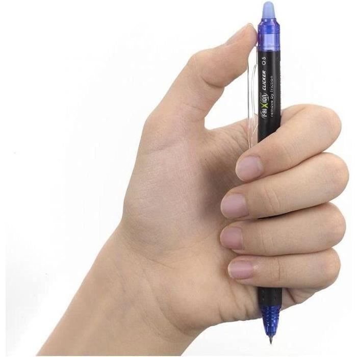 Lot De 3 Stylos Roller Pilot FriXion Point 0,5 Mm - Encre Turquoise Effaçable - Idéal Pour Notes Et Corrections