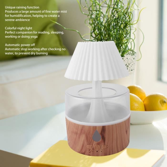 Humidificateur Rain Cloud PRO - Humidificateur Rain Cloud - Goutte de pluie - Machine à bruit