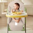 coussin en cuir pour chaise salle à manger pour enfant | Housse chaise haute pour bébé | Housse chaise salle à manger pour bébé | Ho-2
