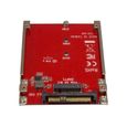 StarTech.com M.2 Drive to U.2 (SFF-8639) Host Adapter for M.2 PCIe NVMe SSDs Adaptateur d'interface M.2 M.2 Card U.2 rouge-2