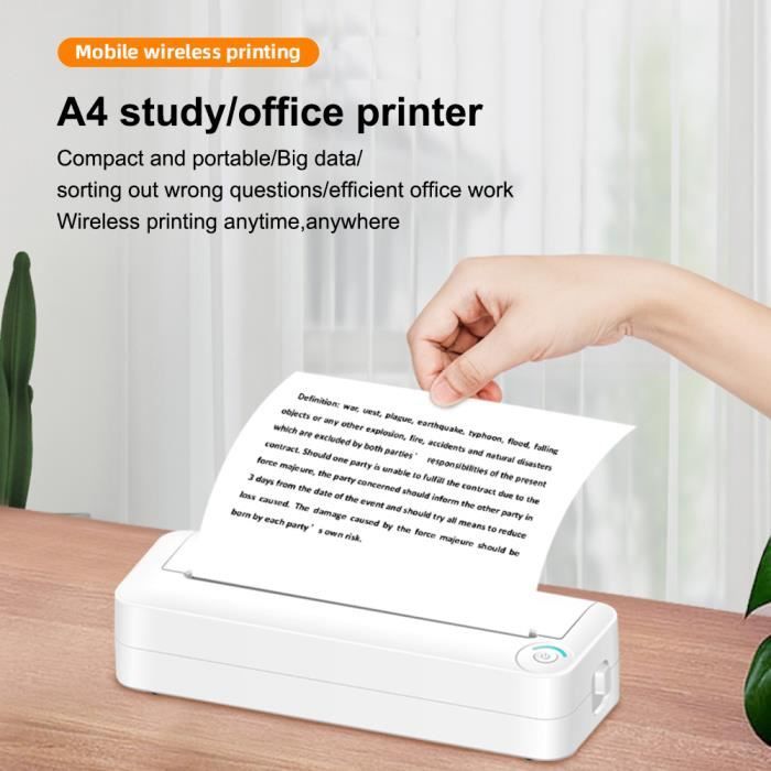C23 Mini imprimante thermique intelligente Imprimante photo portable avec  fausses questions et papier thermique[719] - Cdiscount Informatique