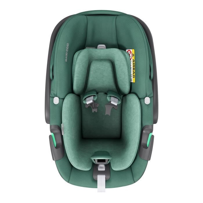 Maxi-Cosi Pebble 360 I-Size Siège Auto Bébé 0-15 Mois - Rotation 1 Main - Sécurité G-CELL - Essential Black