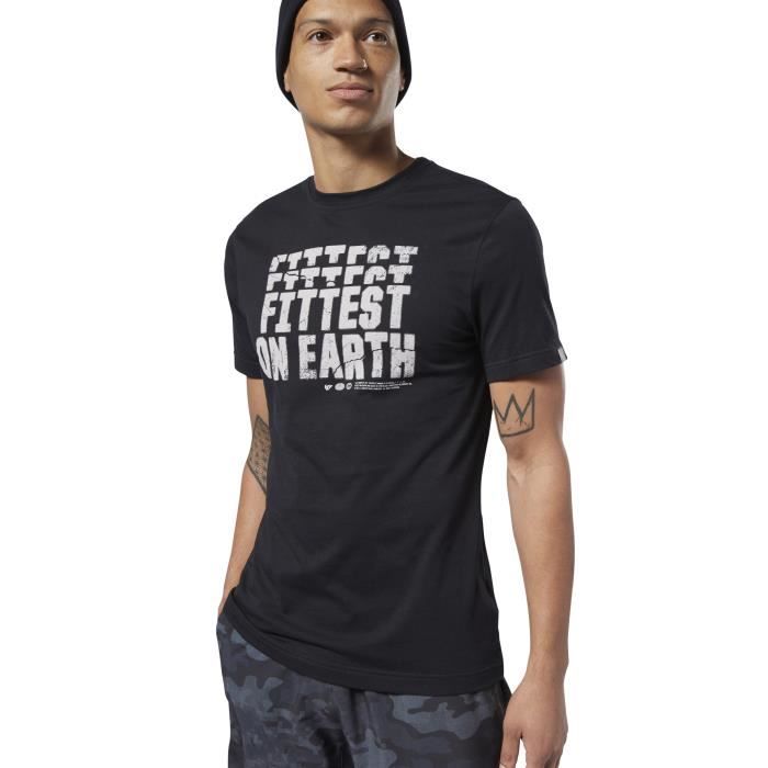 Fittest on earth t shirt on sale