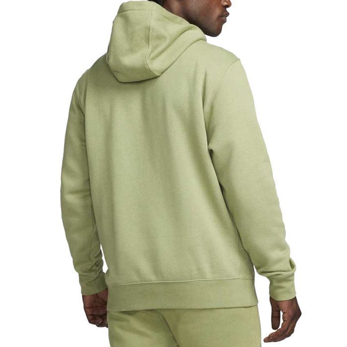 Sweat a Capuche NIKE Club Graphic Homme Vert Manches longues Vert Cdiscount Pret a Porter