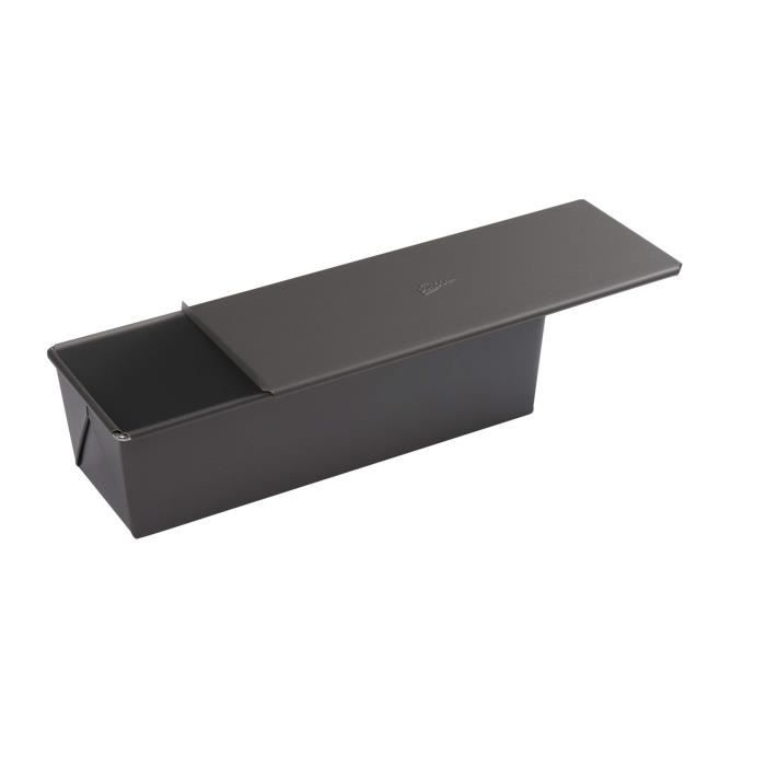 Moule à Pain Avec Couvercle 450g - Moule Ondulé Anti-adhésif Doré Aluminium 20x12x11cm, Idéal Cuisson Maison Moule à Pain Avec Couvercle 450g - Moule Ondulé Anti-adhésif Doré Aluminium 20x12x11cm, Idéal Cuisson Maison