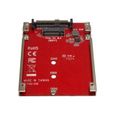 StarTech.com M.2 Drive to U.2 (SFF-8639) Host Adapter for M.2 PCIe NVMe SSDs Adaptateur d'interface M.2 M.2 Card U.2 rouge-3