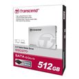TRANSCEND SSD SSD370 - 512Go - 2.5" - TS512GSSD370S-3