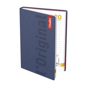 Agenda étudiant Hamelin - Collège - Août 2025 à Juillet 2026 - 1 Jour Par Page - Couverture Bleue - Format 15x21 Cm