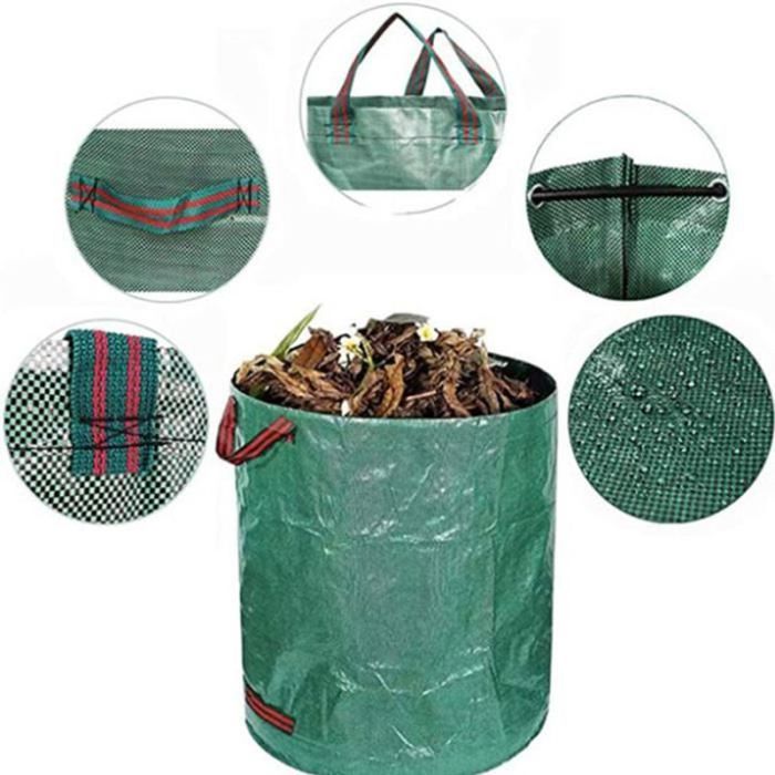 Sac Jardin Accessoires For Outils Électriques De Jardin, Ramasseur Feuilles, Sac À, Sacs Déchets(500L 132Gallon Sac Jardin Accessoires For Outils Électriques De Jardin, Ramasseur Feuilles, Sac À, Sacs Déchets(500L 132Gallon