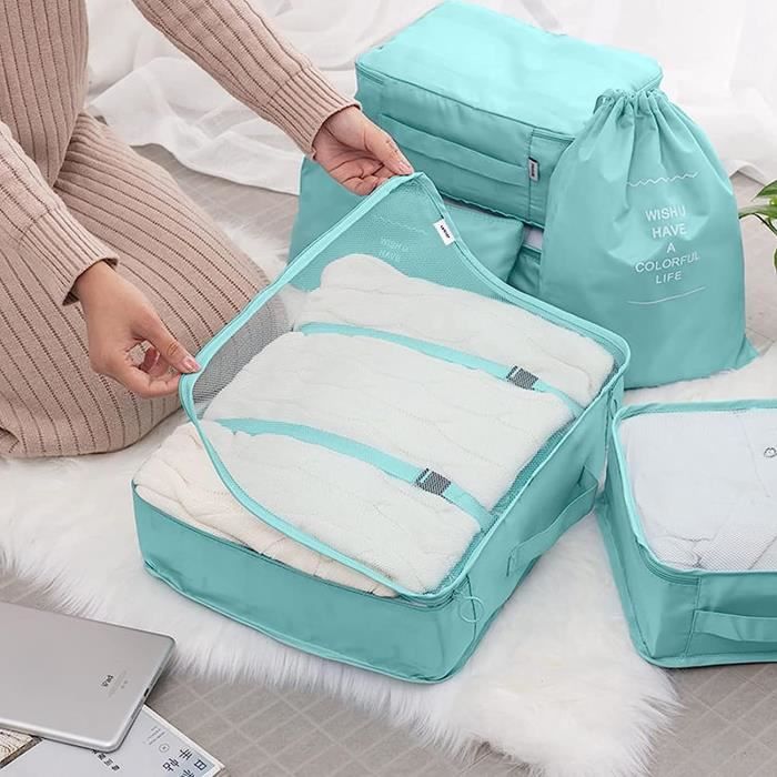 Pochette de rangement best sale valise
