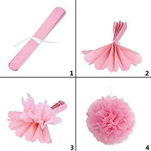 Kit Décoration Anniversaire KASESSS - Banderole Ours, Guirlande Pompon Et Fanion Marron