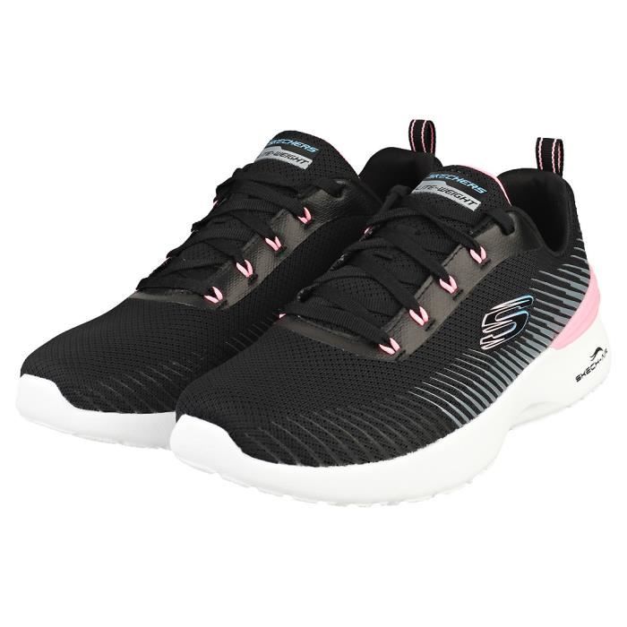 Basket skechers noir femme deals