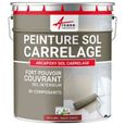 Peinture résine carrelage sol - ARCAPOXY SOL CARRELAGE  RAL 3013 Rouge Tomate - Kit 1 Kg jusqu'a 5m² pour 2 couches-0