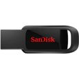 Clé USB SANDISK Cruzer Spark 32 Go - Connecteur USB Type-A - Noir/Rouge-0