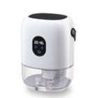 BIGILANTUH Deshumidificateur d' air 1000ml-avec éclairage LED 7 couleurs-Affichage à écran tactilen-Silencieux-Blanc-pour la Maison, Chambre