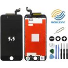 MOBILEVIE ECRAN VITRE TACTILE + LCD RETINA SUR CHASSIS POUR IPHONE 6S PLUS NOIR + OUTILS + EXPÉDITIONS SOUS 24H
