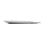 Ensemble clavier et souris sans fil CHERRY DW 8000 - RF, 2.4 GHz - Blanc et argent