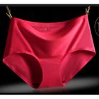 DIAVOLINO Lot de 3 culottes sans couture femme - slip invisible sans couture sous-vêtement femme - doublure coton entrejambe