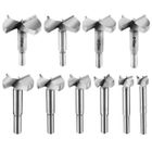 NetBoat 10 Pcs Meche Bois 15-60mm Fraise Bois Forstner Bits foret bois Meche a Faconner Mèche à Bois Carbure Installation de Portes