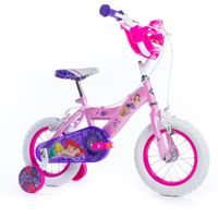 Velo Filles Huffy Disney Princess 12" pour enfants 3-5 ans + roues d'entraînement