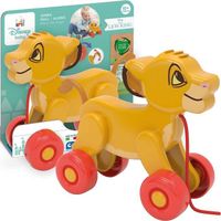 Le lion Simba sur roues pour tirer Disney Baby