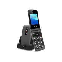 SPC Stella 2 - Téléphone Portable Senior à Clapet avec Grosses Touches, Bouton SOS, 3 mémoires directes, Base de Chargement