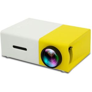 Vidéoprojecteur Portable Mini Vidéoprojecteur Supporté 1080P Home Cinéma Full HD Projecteur avec HDMI - VGA - USB - SD - AV pour Divertissement A533