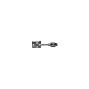 rev/êtement vinyle Master Lock Cadenas Syst/ème de fermeture de placard avec moraillon et cadenas de 40mm en aluminium porte cadenas