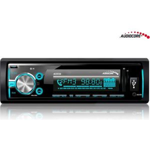 AUTORADIO Autoradio BLUETOOTH mains libres MP3/WMA/USB/RDS/SD Audiocore AC9720