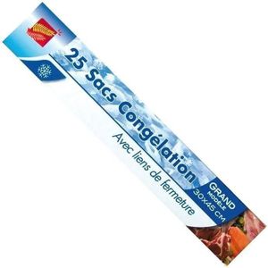 SACHETS CONGELATION 1L 18X25CM - 40 PC