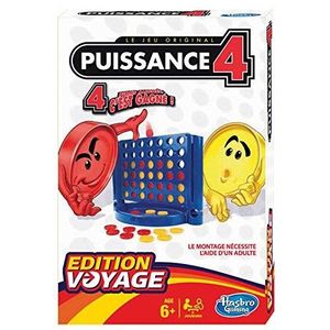 JEU SOCIÉTÉ - PLATEAU Hasbro - Jeu De Voyage - Puissance 4 