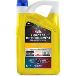 LIQUIDE REFROIDISSEMENT Liquide de Refroidissement - HOLTS - HAFR0004B - Dédié Renault-Dacia Type D 5L + Bec