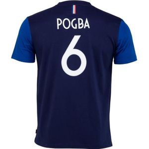 MAILLOT DE FOOTBALL - T-SHIRT DE FOOTBALL - POLO DE FOOTBALL T-shirt FFF - Paul POGBA - Collection officielle E