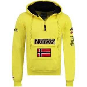 SWEATSHIRT Sweat Homme Geographical Norway Gymclass Color Fluo Jaune