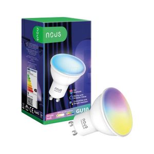 AMPOULE INTELLIGENTE Ampoule GU10 intelligente RGB WiFi Tuya - NOUS-P8 