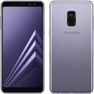 SMARTPHONE SAMSUNG Galaxy A8 2018 32 go Gris orchidée - Doubl