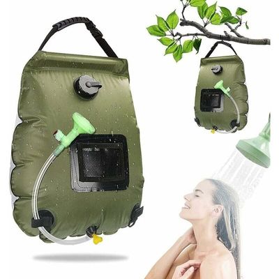 Sac Douche Solaire Qdreclod 20L - Lot De 2 - Camping Randonnée