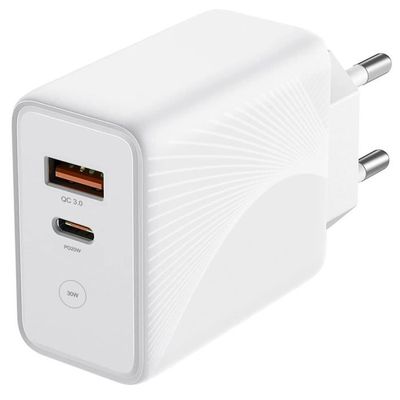 Chargeur Allume-cigare USB-C + USB QC 3.0 PD 20W - Compatible Xiaomi, Oppo, Realme