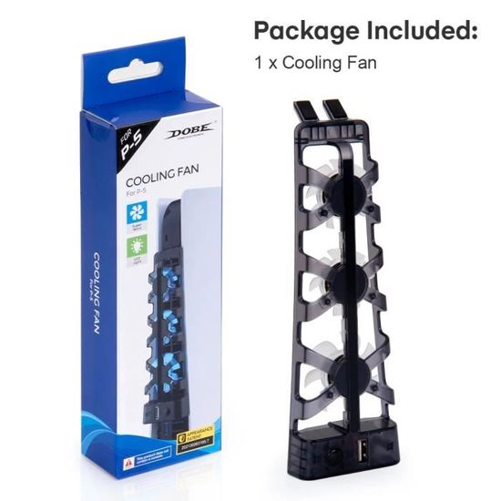 Ventilateur Console,Système De Refroidissement De Jeu ABS Pour IPhone