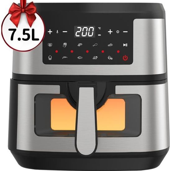 Commandez votre Friteuse RAF à air chaud électrique 5.8L 1500W Air Fryer R.5232W au meilleur prix sur Cameroun